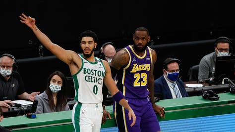 NBA: Los Angeles Lakers at Boston Celtics