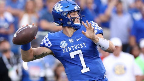 Kentucky quarterback Will Levis sees Josh Allen as his NFL comparison. (Photo by Andy Lyons/Getty Images)