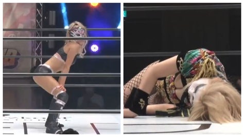 Wrestler 'Knocks Out' Her Opponent By Twerking In The Ring