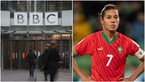 BBC Building and Moroccan soccer player Ghizlane Chebbak