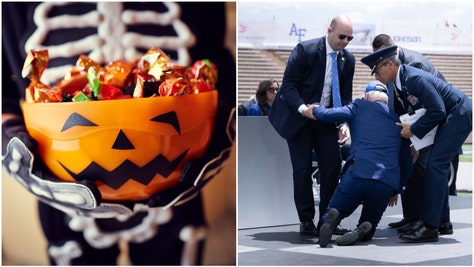 Falling Joe Biden Halloween Costume