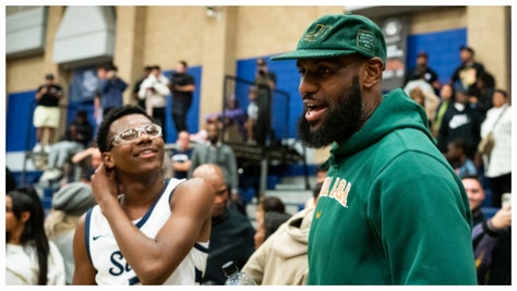 LeBron James' Son, Bryce, Is Headed To Notre Dame...High School