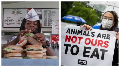 PETA angry at Good Burger 2.