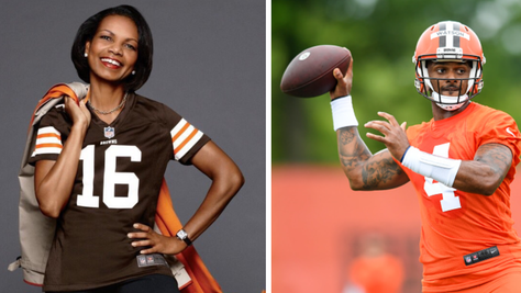 Condoleezza Rice Weighs In On Browns QB Deshaun Watson