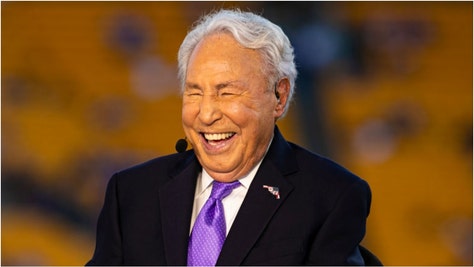 Lee Corso will have to be dragged off the set of College GameDay before he chooses to leave it. He won't retire. (Credit: Getty Images)