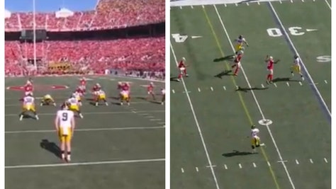 Iowa runs a terrible fake punt against Ohio State.