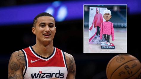 Wizards Giving Away Kyle Kuzma Bobblehead Honoring His Pink Sweater