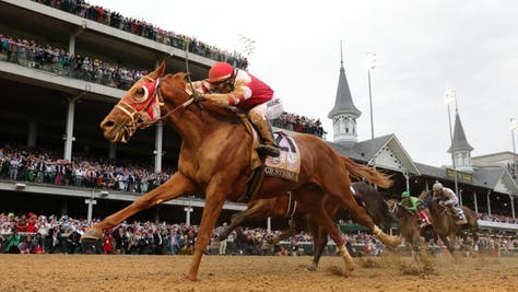 Rich Strike Tries To Bite Another Horse After Upset Victory At Kentucky Derby
