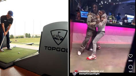 topgolf memphis fight video