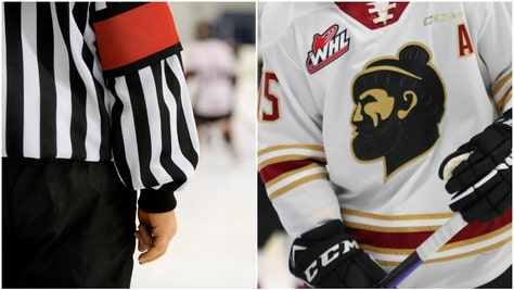 Vancouver Giants and hockey referee