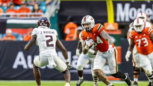 Former Oregon, now Miami Tight End Cam McCormick is petitioning for a ninth year of eligibility