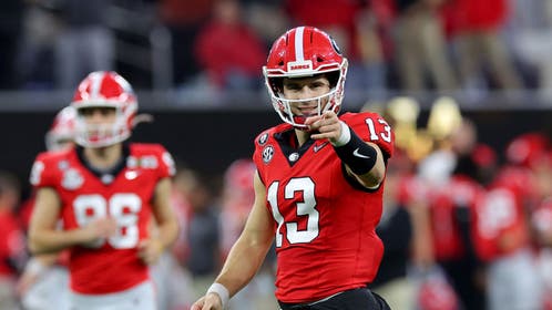 Former Georgia And Current Los Angeles Rams Quarterback Stetson Bennett
