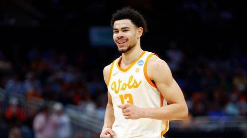 Tennessee's Olivier Nkamhoua during NCAA Tournament