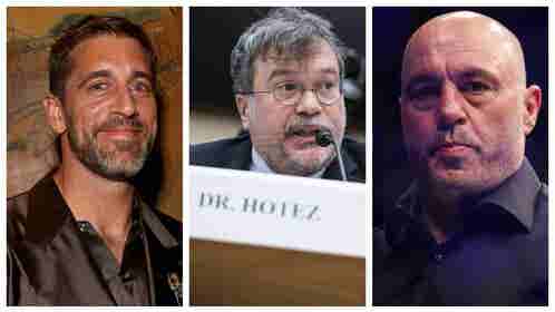 Aaron Rodgers Joe Rogan Peter Hotez RFK JR