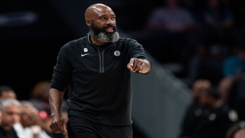 Brooklyn Nets head coach Jacque Vaughn