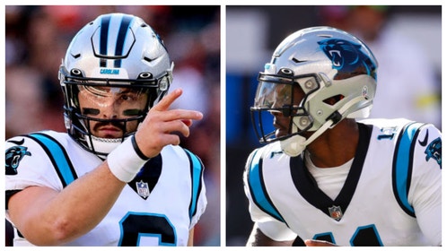 Will Baker Mayfield or P.J. Walker start at QB for the Carolina Panthers against the Falcons?