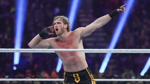 Logan Paul Made A Grand Entrance At Wrestlemania