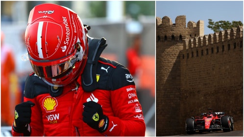 Charles-Leclerc-Baku-Pole