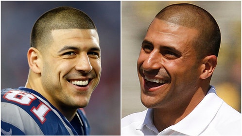 Aaron Hernandez's brother D.J. reportedly was arrested after authorities feared he might have been planning multiple school shootings. (Credit: Getty Images)