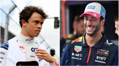Nyck De Vries and Daniel RIcciardo
