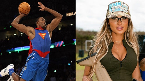 Dwight Howard of the Orlando Magic jumps
