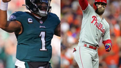 Philadelphia Eagles Jalen Hurts Philadelphia Phillies Bryce Harper