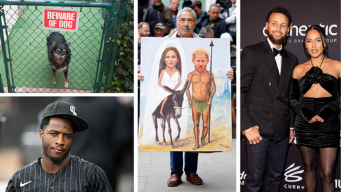 Steph Curry Gets Musical, Harry And Meghan Make Amends, MiLB Team Clowns Tim Anderson, Flying Car Crashes And Dogs With Bike Burglars
