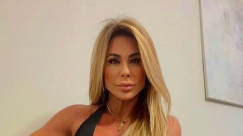 Fit Grandma Goes Topless