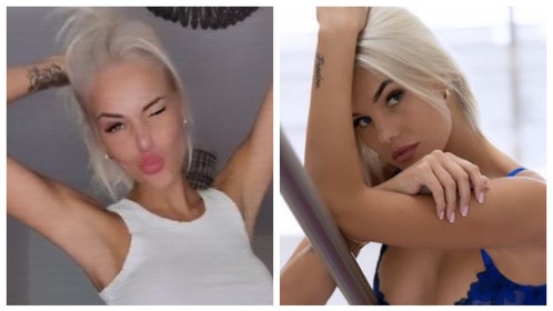 Former Tennis Player Turned Model Sofya Zhuk Spends A Lot Of Time These Days Dancing In Her Underwear