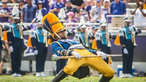 LSU Southern Baton Rouge Human Jukebox Marching Band Golden Band Neck