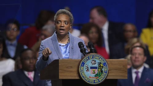 Lori Lightfoot Is Sworn In As Chicago's First Female African American Mayor