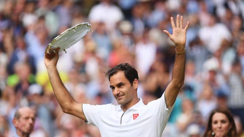Wimbledon Finals To Allow 100% Capacity For Finals As Federer Seeks Ninth Title