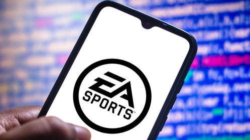 944d5264-In this photo illustration the EA Sports logo seen displayed