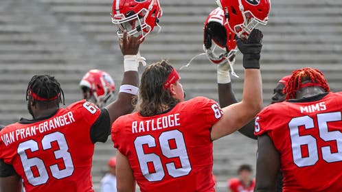 5e70b009-COLLEGE FOOTBALL: APR 15 Georgia G-Day Red and Black Spring Game