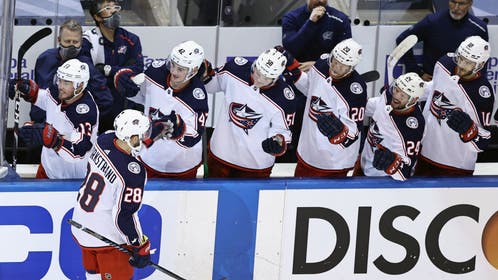 Columbus Blue Jackets v Tampa Bay Lightning - Game One
