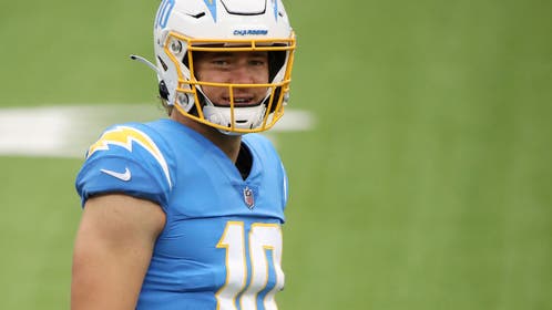 Justin Herbert of the Los Angeles Chargers