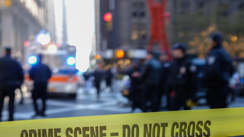 Police Line - Crime Scene