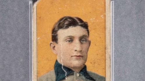 Honus Wagner card sells for $1.4 million