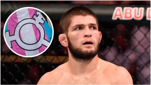 UFC legend Khabib Nurmagomedov declared there are only two genders during an interview with Patrick Bet-David. Watch the clip. (Credit: Getty Images)