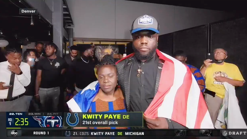 Kwity Paye mother retired