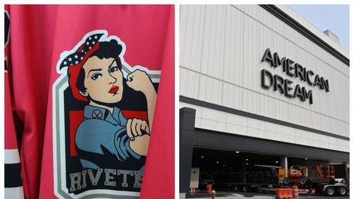 Metropolitan Riveters and American Dream mall