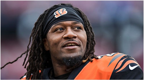 Former NFL star Adam "Pacman" Jones was arrested at an airport and charged with intoxication and terroristic threatening. (Credit: Getty Images)