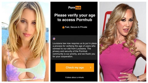 Allie Rae and Brandi Love talk Louisiana porn law going into effect. (Credit: Getty Images/Twitter Video Screenshot and Allie Rae)