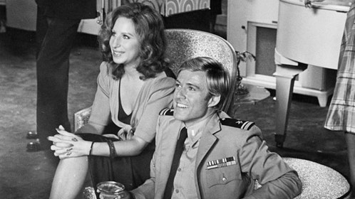 Barbra Streisand and Robert Redford