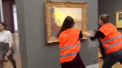 German protestors