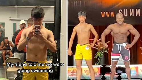 Viral TikTok bodybuilding competition Zack 2