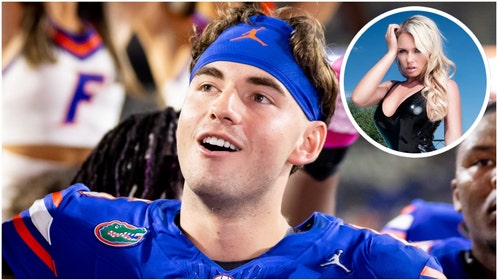 Graham Mertz is dating Miss Wisconsin USA 2023 Alexis Loomans. Her Instagram is loaded with sexy pictures. See swimsuit photos. (Credit: Getty Images and USA Today Sports Network)