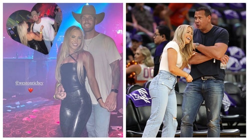 Alex Rodriguez and Kathryne Padgett.