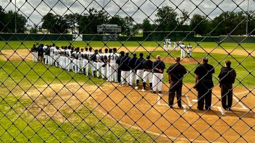 Texas A&M-Texarkana Baseball Player Struck By Stray Bullet While Sitting In Bullpen.