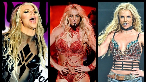 Nude Britney Spears Promotes 'Movie Premiere'